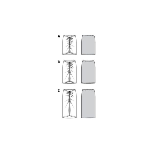 Burda Style, naaipatroon rok. - 6125 - Afbeelding 5