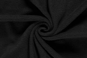Fleece stof FL069 Zwart