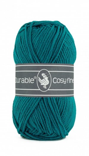 Durable cosy fine Teal