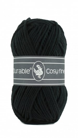 Durable cosy fine black