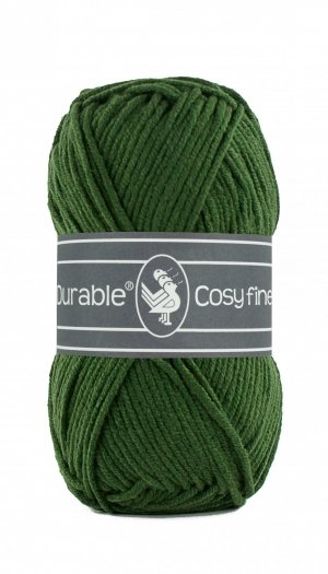 Durable cosy fine forest green
