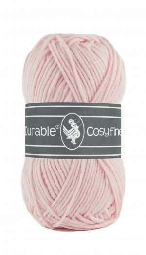 Durable cosy fine light pink