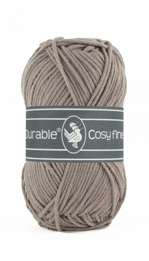 Durable cosy fine warm taupe