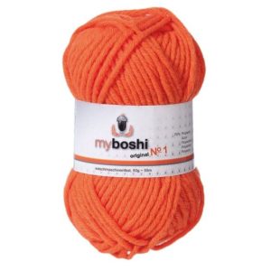 MyBoshi garen - 14 kleuren. - 131 Fel oranje