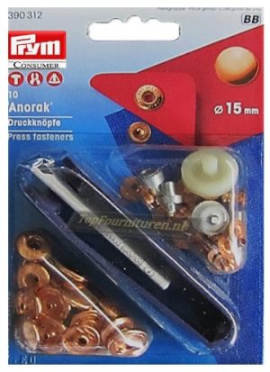 Prym-naaivrijedrukknopen-15mm-rozegoud-390312
