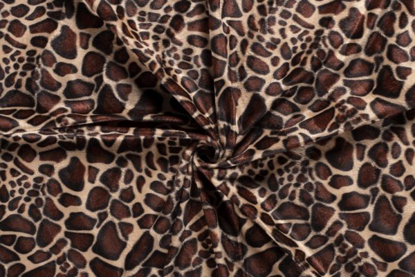 W0733-Velboa-stof-giraffe-print-bruin-lichtbruin