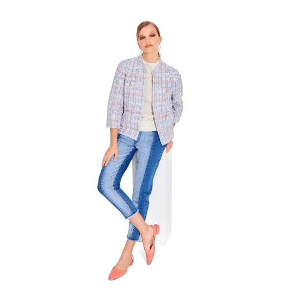 Burda Style, naaipatroon jasje. - 6006 - Afbeelding 4