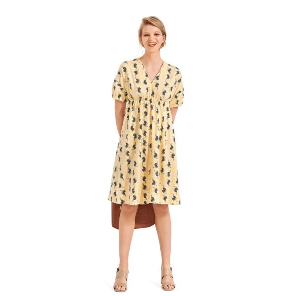 Burda Style, naaipatroon jurk. - 6007 - Afbeelding 4