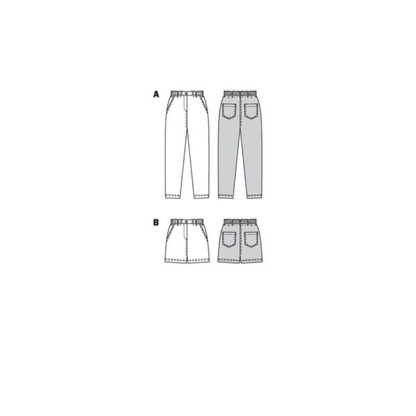 Burda Style, naaipatroon broek. - 6015 - Afbeelding 5