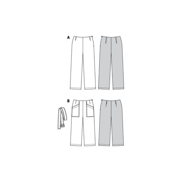 Burda Style, naaipatroon broek. - 6019 - Afbeelding 5