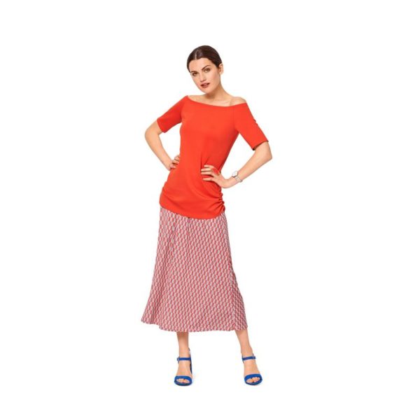 Burda Style, naaipatroon top. - 6021 - Afbeelding 3