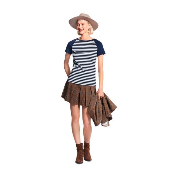 Burda Style, naaipatroon top. - 6028 - Afbeelding 2