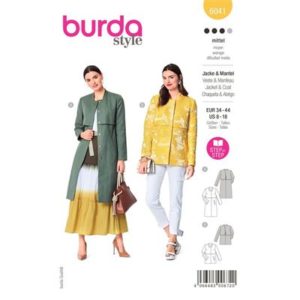 Burda Style, naaipatroon jasje. - 6041