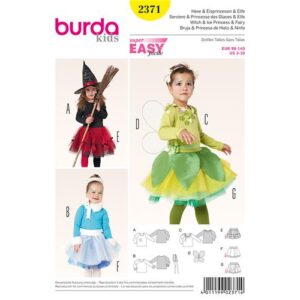 Burda-Kids-Naaipatroon-heks-en-ijsprinses-2371