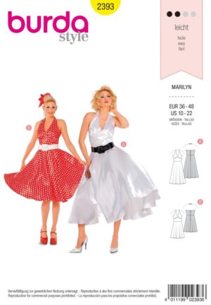 Burda-Style-naaipatroon-marilyn-2393