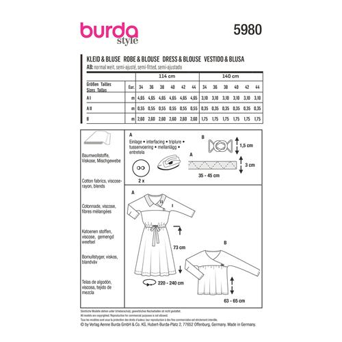 Burda-naaipatroon-blouse-en-jurk-5980-6