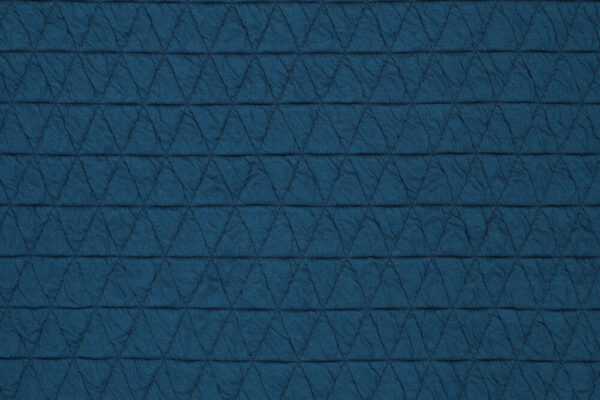 Gestept-relief-dubbeldoek-jersey-stof-driehoekjes-petrol-a0528