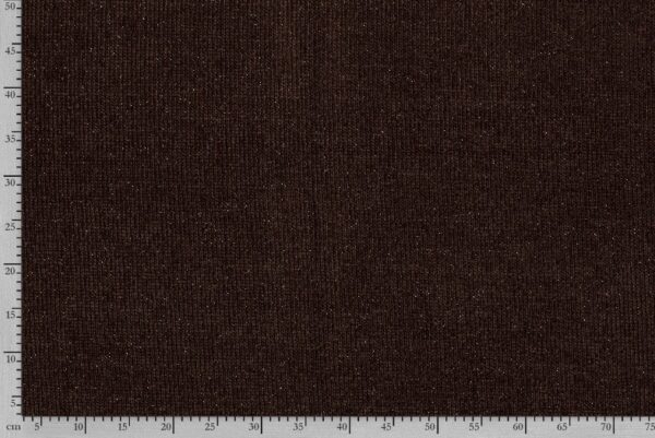 Boucle-chenille-gebreide-stof-lurex-draad-bruin-a0670-3