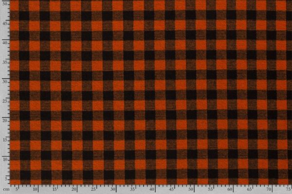 Flanel-mantelstof-houthakkersprint-oranje-zwart-a0661-3