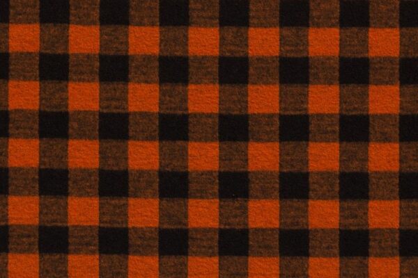 Flanel-mantelstof-houthakkersprint-oranje-zwart-a0661
