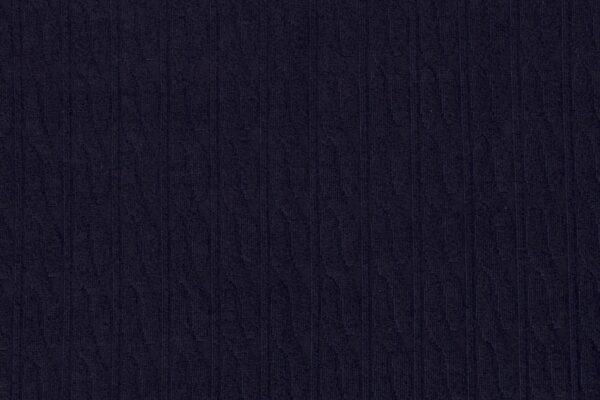 Kabel-jersey-stof-donkerblauw-a0598