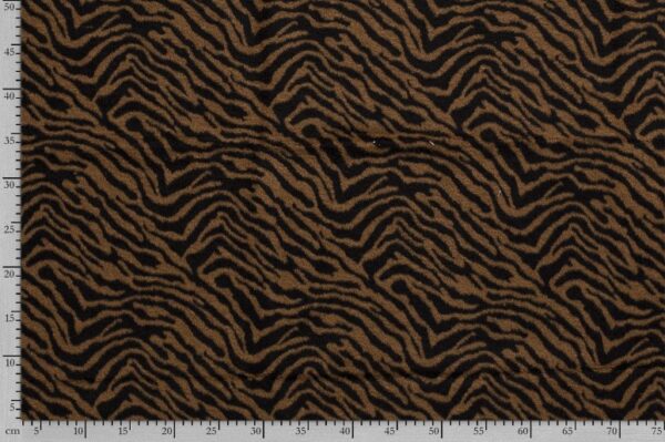 Mantelstof-zebraprint-zwart-bruin-3