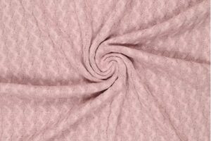 Gebreide-stof-kabel-jacquard-oudroze-a0860