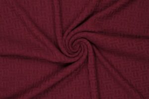 Gebreide-stof-square-jacquard-bordeaux-rood-a0694