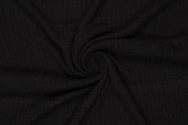 Gebreide-stof-square-jacquard-zwart-a0697