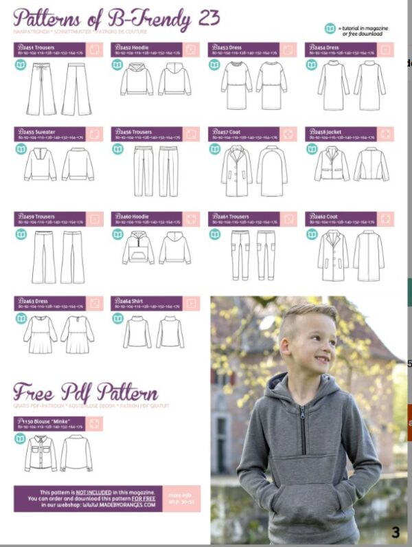 B-trendy editie 23 patroonblad