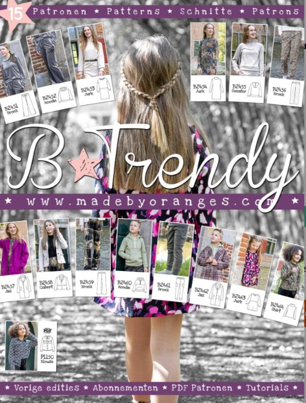B*TRENDY # 23 Patroonblad - Afbeelding 3
