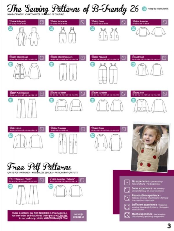 B-trendy 26 patroonmagazine voor kinderen