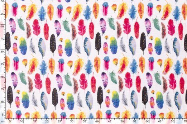 Hydrofiel-mousseline-katoen-stof-dubbeldoek-verenprint-d0356-3
