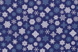 Kerst-katoen-stof-sneeuwvlokje-kr03