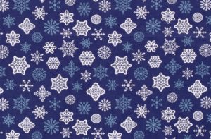 Kerst-katoen-stof-sneeuwvlokje-kr03