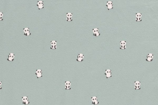 Tricot-katoen-stof-panda-d0351