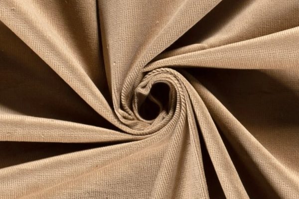 Baby-rib-corduroy-stretch-stof-camel