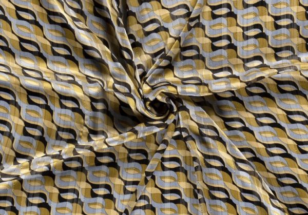 Chiffon-stof-abstracte-golf-kaki-2