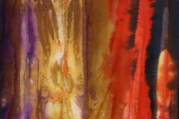 Batik-stof-streep-d0707