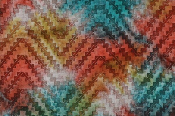 Batik-stof-zigzagprint-d0702