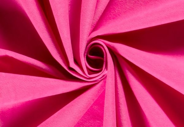 Suedine-stof-roze-x106