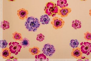 Viscose-linnen-stof-bloemprint-x369