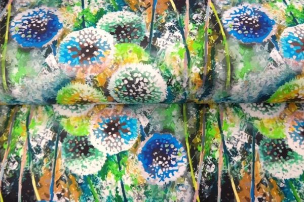 Canvas-bedrukte-stof-pluisbloemen-x452