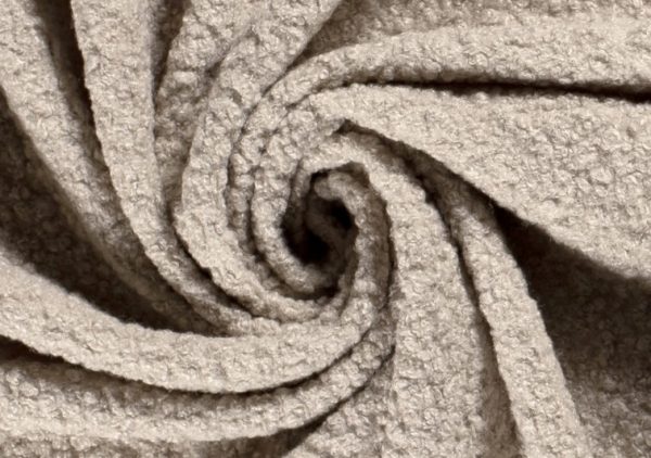 Boucle-stof-uni-beige-x1008