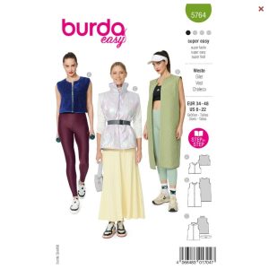 Burda-naaipatroon-5764-gilet