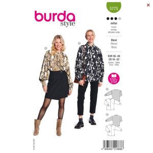 Burda-style-naaipatroon-blouse-5775