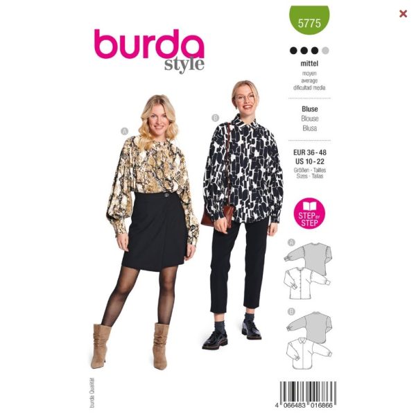 Burda-style-naaipatroon-blouse-5775