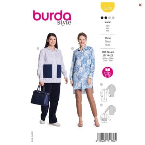 Burda-style-naaipatroon-blouse-5800
