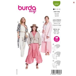 Burda-style-naaipatroon-jas-5787