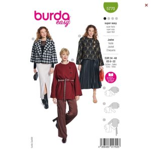 Burda-style-naaipatroon-jas-jacket-5770